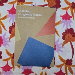 Monti Kids Clothing Language Cards
